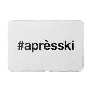 APRES SKI Hashtag Badrumsmatta