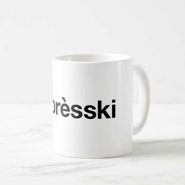 APRES SKI Hashtag Kaffemugg (Framsida höger)