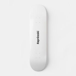 APRES SKI Hashtag Mini Skateboard Bräda 18,5 Cm