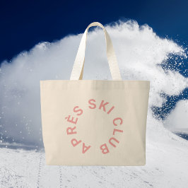 Après Ski Klubb Winter Rosa Ski Resort Vapensköld Jumbo Tygkasse
