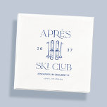 Apres Ski Klubb Winter Ski Bachelorette Party Favo Pappersservett<br><div class="desc">Personlig Apres Ski Klubb Winter Ski Bachelorette Party Favkins</div>
