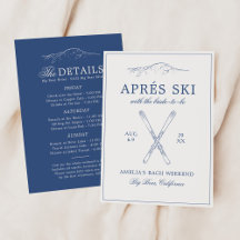 Après Ski med briden att vara Bach Helg