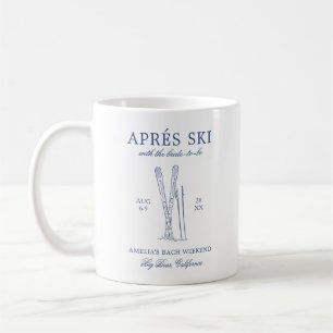 Après Ski med briden att vara Bach Helg Kaffemugg