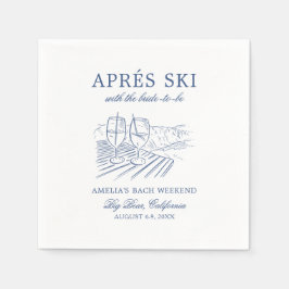 Après Ski Med Bruden Att Vara Bach Helg Pappersservett