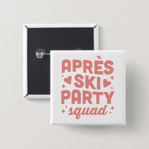 Après ski party tjejgäng rosa estetik bästa vänner knapp