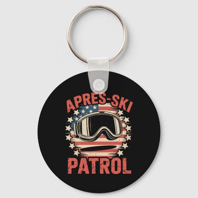 Apres Ski Patrol  Nyckelring (Framsida)