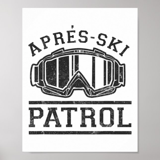 Apres Ski Patrol Poster (Framsidan)