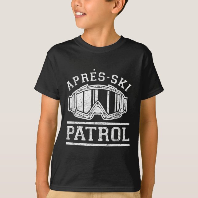 Apres Ski Patrol T Shirt (Framsida)