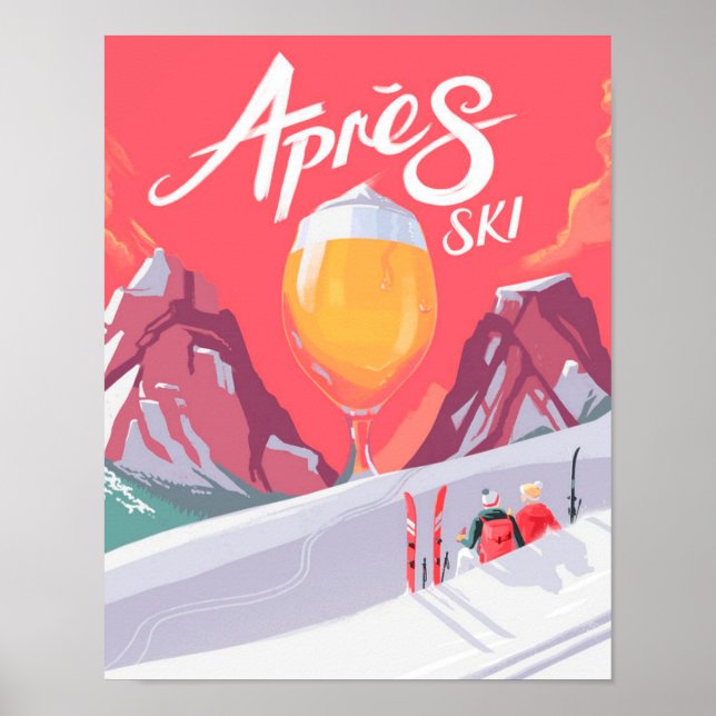 Apres Ski Poster (Framsidan)