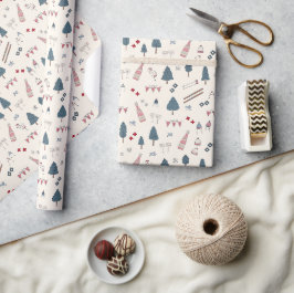 Apres Ski Presentpapper Vinterpresent Till Henne F