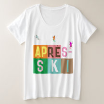 Après-ski Retro Skiers Färg Block
