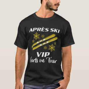 Apres-Ski Vip Girls på Tour Bunny Ski Rabbit Party T Shirt