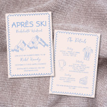 Apres Ski Winter Bachelorette Helg