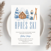 Apres Ski Winter Nested Baby Shower