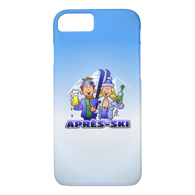 Après-ski - Winter Sports Case-Mate iPhone Skal (Baksida)