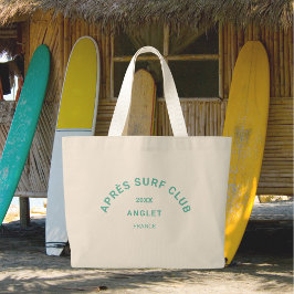 Après Surfa Klubb Turkvoise Surfers Social Vapensk Jumbo Tygkasse