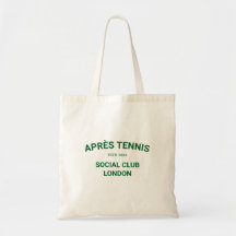 Après Tennis Club Player Team Gröna Vita Flickor