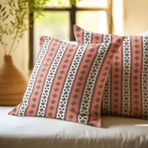 Apricot and White Aztec Rand