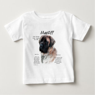 Apricot Fluffy Mastiff Historik T Shirt