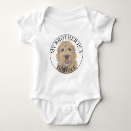 Apricot Golden Doodle Hund Storebror T Shirt