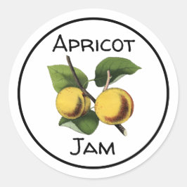 Apricot Jam Etikett