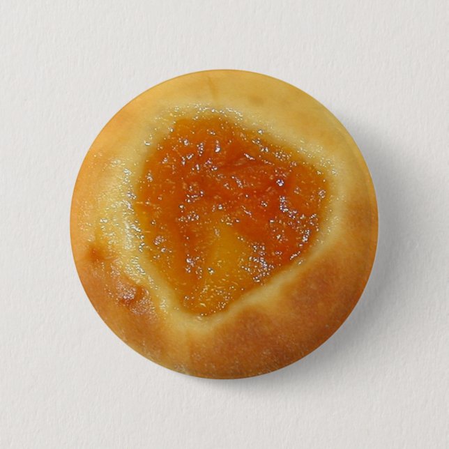 Apricot Kolache-stift Knapp (Framsida)