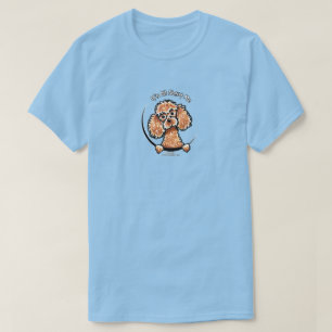 Apricot Leksak Pudel om mig T Shirt