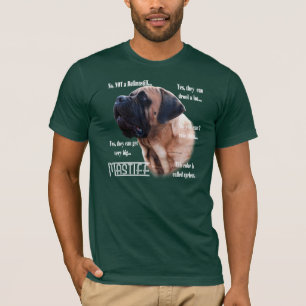 Apricot Mastiff FAQ mörk shirt Tee