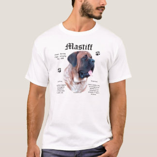 Apricot Mastiff History-skjorta Tee