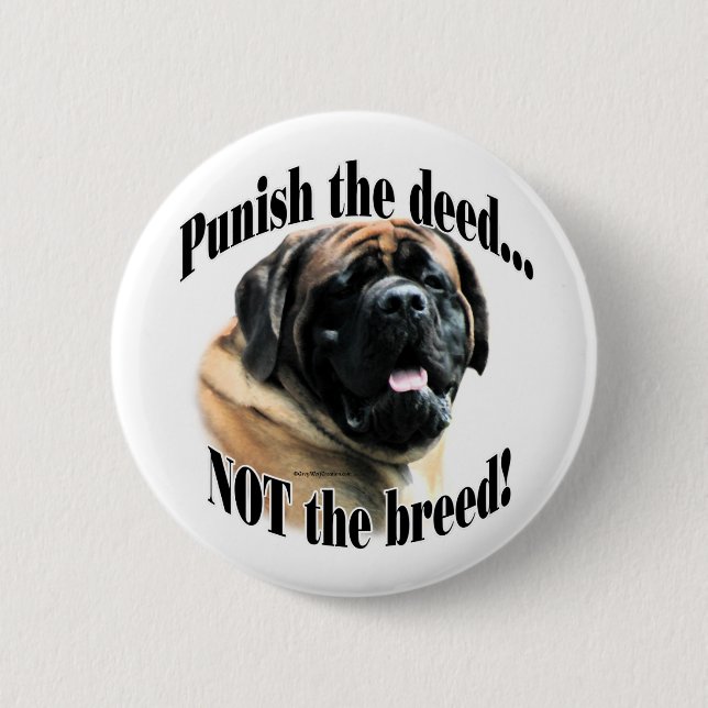 Apricot Mastiff Punish the Deed Button Knapp (Framsida)