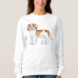 Apricot Parti-färgad Mini Goldendoodle Hund T Shirt