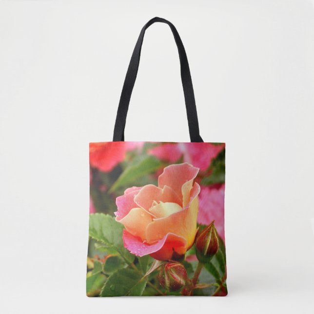 Apricot Ro Tote Bag Tygkasse (Framsida)