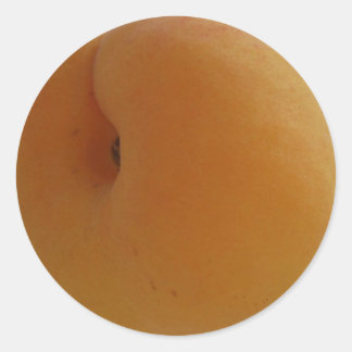 Apricot Sticker Runt Klistermärke