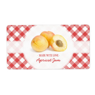 Apricot Sylt etikett Fraktsedel