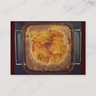 Apricot Sylt Pound Cake Affärskort Visitkort