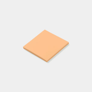 Aprikos (fast färg)  post-it block