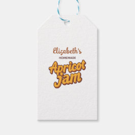 Aprikosmarmelad Presentetikett