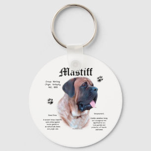 AprikosMastiffhistoria Keychain Nyckelring