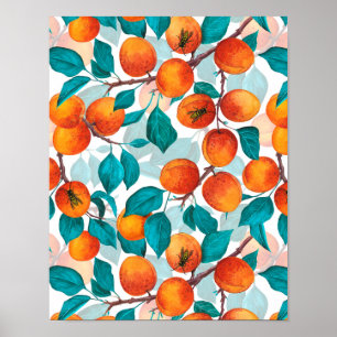 Aprikosträdgård 4 poster