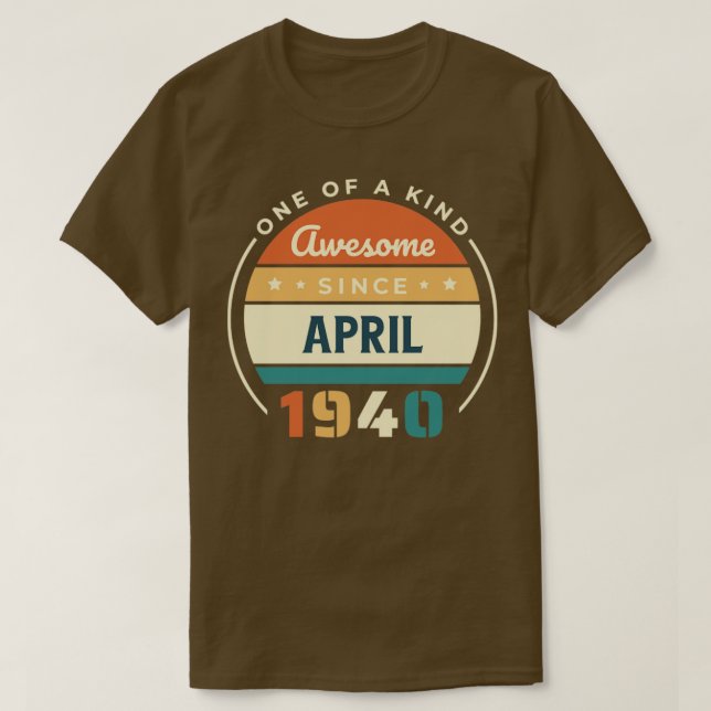 April 1940 t shirt (Design framsida)