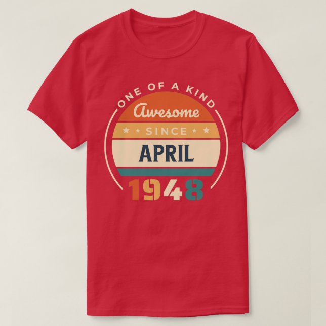 April 1948 t shirt (Design framsida)
