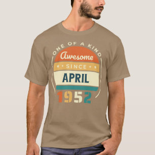 April 1952 t shirt