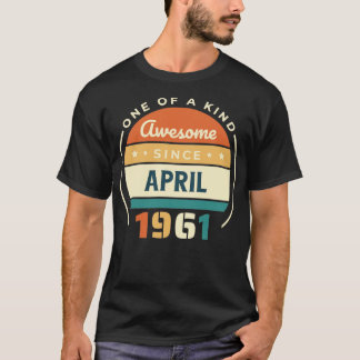 April 1961 t shirt