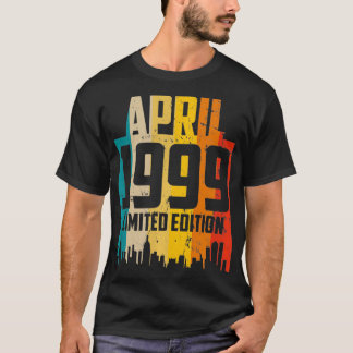 April 1999, 22 år gammal Begränsad utgåva V T Shirt