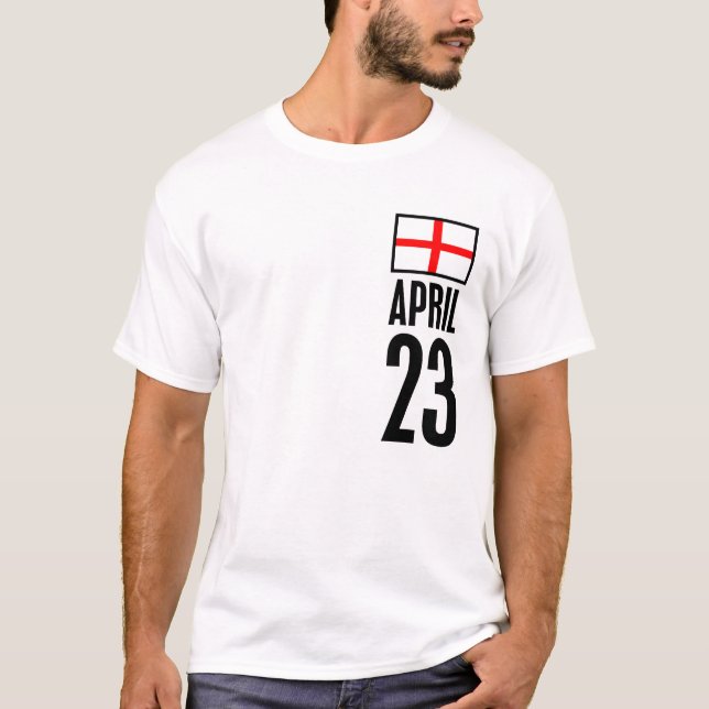 April 23 tee shirt (Framsida)