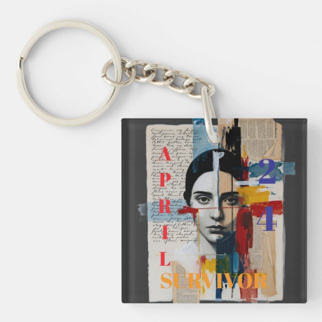 April 24 Survivor Keychain (Framsidan)
