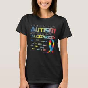 April är Autism Awareness Month T Shirt