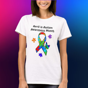 April är Autism Awareness Month T Shirt