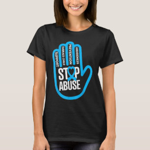 April är den nationella månaden för förebyggande a t shirt