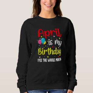 April är min födelsedag hela april t shirt